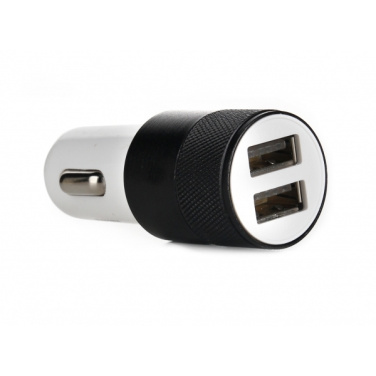 Logo trade promotional merchandise photo of: Metal car charger