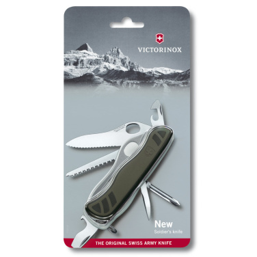 Logo trade promotional products image of: Pocket knife Soldier's Knife 08 Victorinox