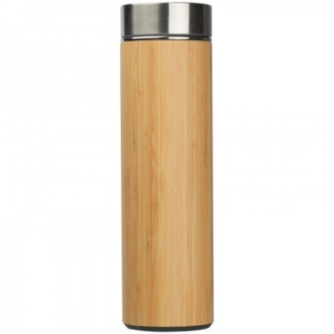 Logotrade promotional giveaway image of: Stainless steel bottle VALDEMORO 550 ml