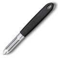 Serrated blade peeler Victorinox, black