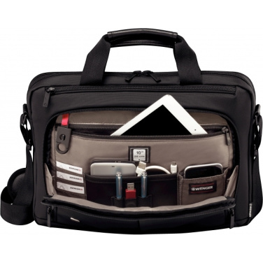 Logo trade business gift photo of: Laptop bag Wenger Source 16''