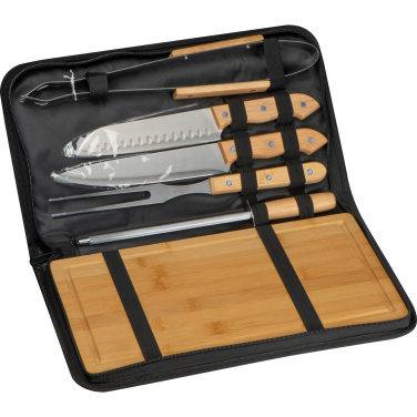 Logotrade promotional giveaway image of: Barbecue set EINDHOVEN