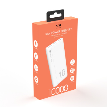 Logotrade promotional gift picture of: POWER BANK SILICON POWER QP15 10000 MAH