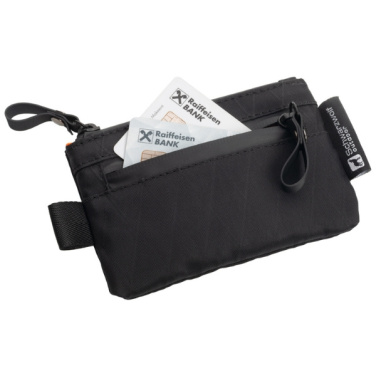 Logo trade promotional products image of: Trevel wallet ATBARA Schwarzwolf