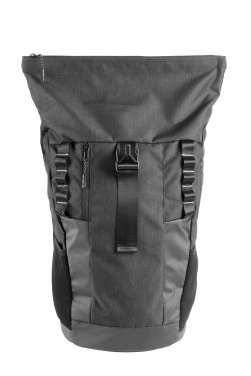 Logotrade promotional product picture of: Rolltop backpack ELBERT Schwarzwolf