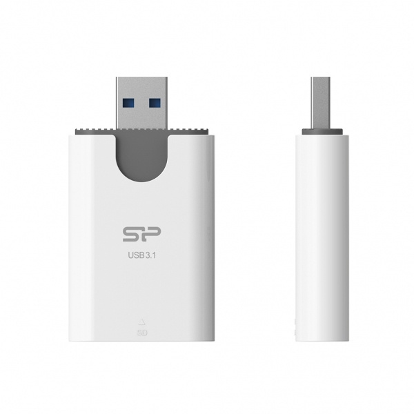 Logotrade advertising product picture of: MicroSD and SD card reader Silicon Power Combo 3.1