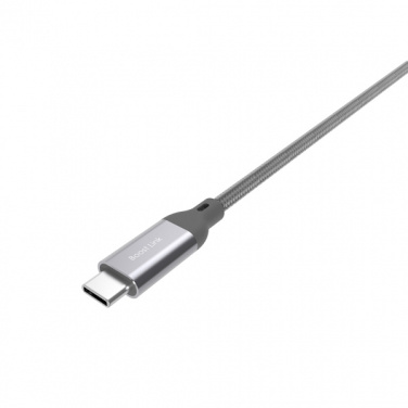 Logo trade promotional items picture of: Nylon data transfer cable LK30 Type - C Quick Charge 3.0