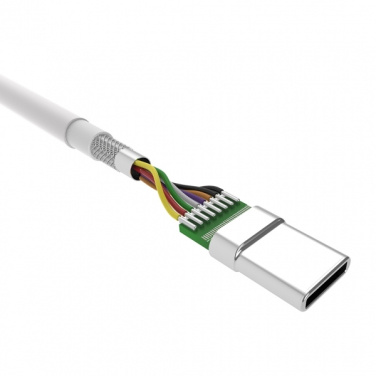 Logo trade promotional products picture of: Data transfer cable LK10 Type - C Quick Charge 3.0