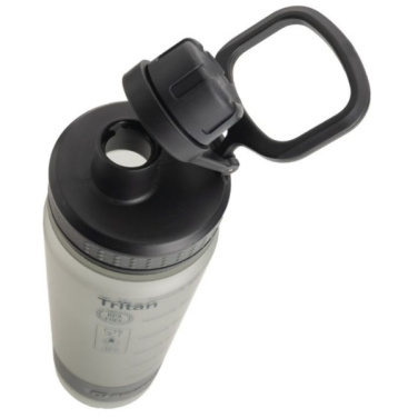 Logo trade promotional merchandise image of: Drinking Bottle KIBO 800 ml Schwarzwolf