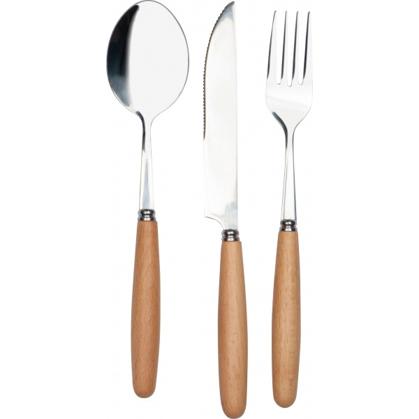 Logo trade advertising products image of: Cutlery set MARRAKESH