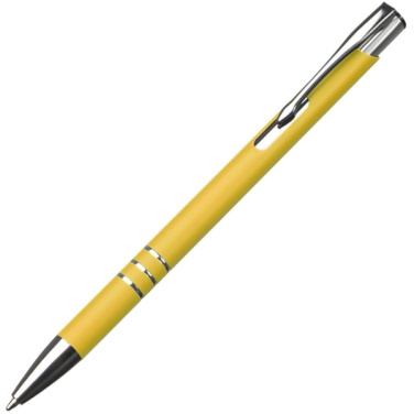 Logo trade promotional gifts image of: Metal ballpen NEW JERSEY