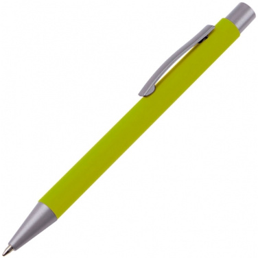 Logotrade promotional products photo of: Metal ballpen soft touch ABU DHABI