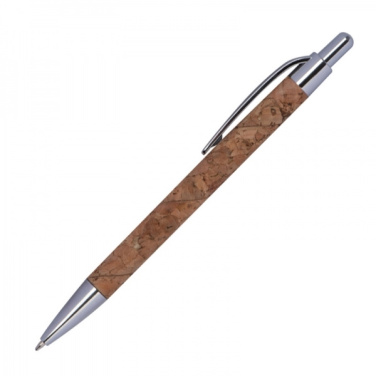 Logo trade corporate gifts image of: Cork pen KINGSWOOD