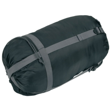 Logo trade corporate gifts image of: Sleeping bag KINABALU Schwarzwolf