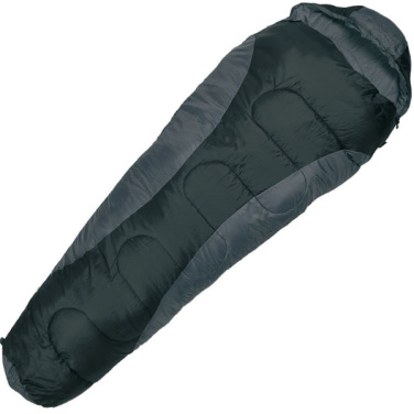 Logotrade promotional giveaway image of: Sleeping bag KINABALU Schwarzwolf