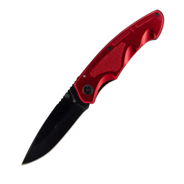 Logo trade promotional giveaway photo of: Pocket knife MATRIX Schwarzwolf