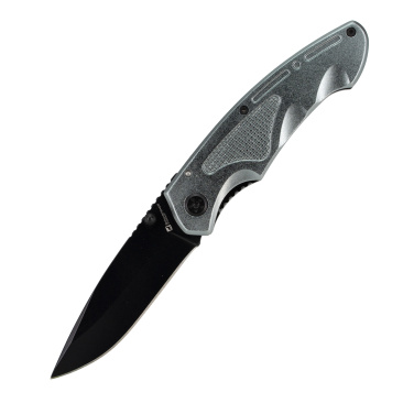 Logo trade promotional products picture of: Pocket knife MATRIX Schwarzwolf