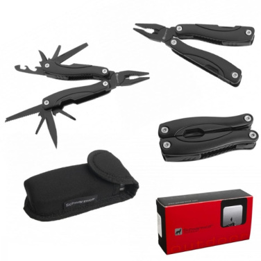 Logo trade corporate gifts picture of: Multitool ARMADOR NEW Black Schwarzwolf