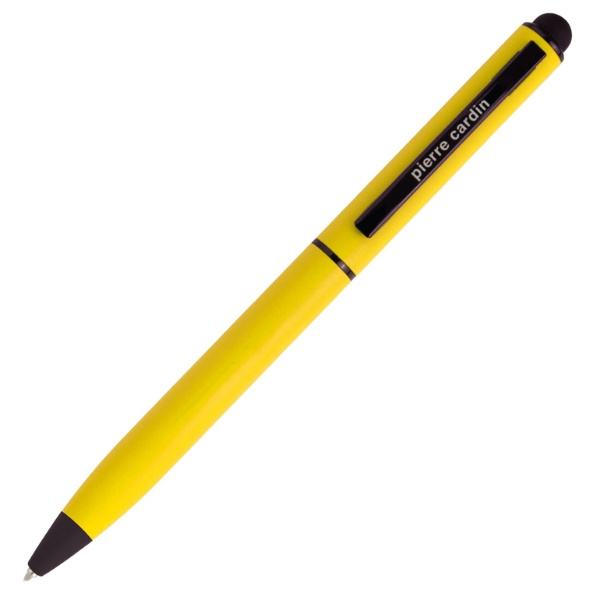 Logo trade promotional gifts picture of: Metal ballpoint pen, touch pen, soft touch CELEBRATION Pierre Cardin