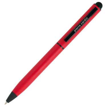 Logo trade corporate gifts image of: Metal ballpoint pen, touch pen, soft touch CELEBRATION Pierre Cardin