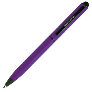 Logotrade promotional product picture of: Metal ballpoint pen, touch pen, soft touch CELEBRATION Pierre Cardin