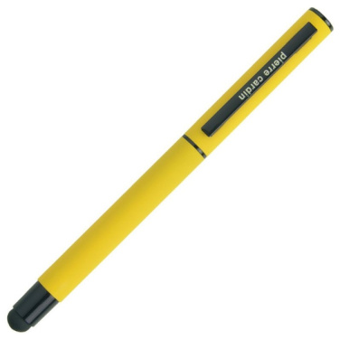 Logo trade promotional product photo of: Roller touch pen, soft touch CELEBRATION Pierre Cardin