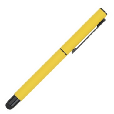 Logotrade promotional products photo of: Roller touch pen, soft touch CELEBRATION Pierre Cardin