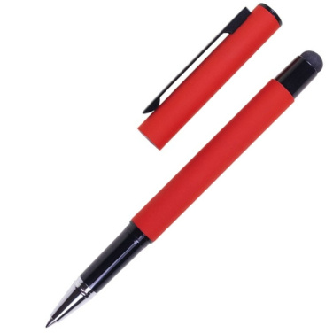 Logo trade corporate gifts image of: Roller touch pen, soft touch CELEBRATION Pierre Cardin