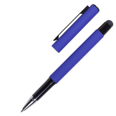 Logo trade promotional gifts picture of: Roller touch pen, soft touch CELEBRATION Pierre Cardin