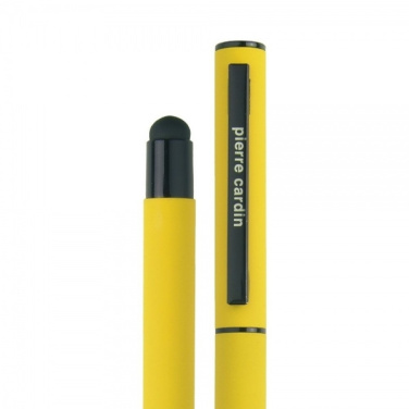 Logo trade advertising products image of: Writing set touch pen, soft touch CELEBRATION Pierre Cardin