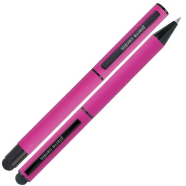 Logotrade promotional merchandise picture of: Writing set touch pen, soft touch CELEBRATION Pierre Cardin