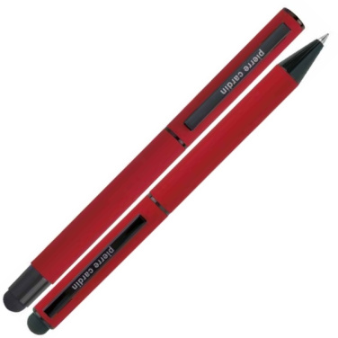 Logotrade corporate gift picture of: Writing set touch pen, soft touch CELEBRATION Pierre Cardin