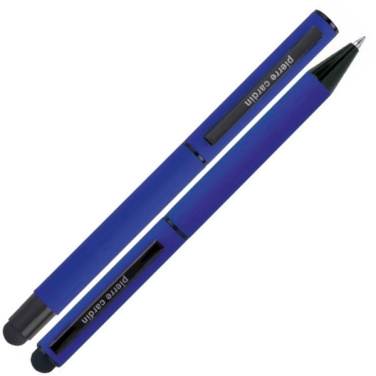 Logo trade promotional item photo of: Writing set touch pen, soft touch CELEBRATION Pierre Cardin