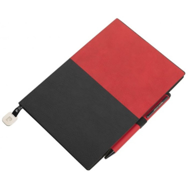 Logotrade promotional merchandise image of: Notepad A5 & ballpoint pen REPORTER Pierre Cardin