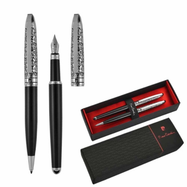 Logo trade promotional products picture of: Writing set ballpoint pen & fountain pen JACQUES Pierre Cardin