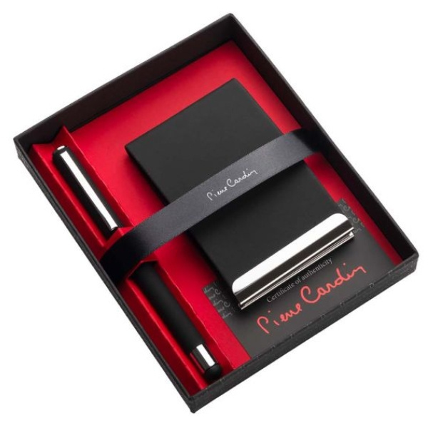 Logotrade corporate gift picture of: Set cardholder & roller CONCORDE Pierre Cardin