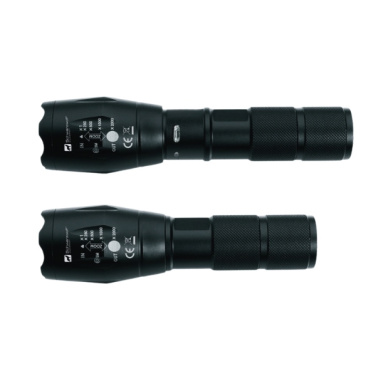 Logotrade business gift image of: Flashlight DELGADA Schwarzwolf