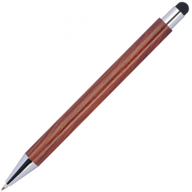 Logo trade corporate gifts image of: Wooden ballpen BILZEN