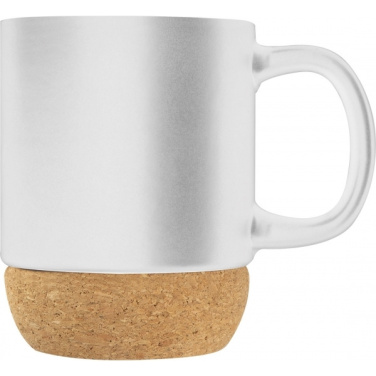 Logo trade promotional items image of: Ceramic mug GISTEL 350 ml