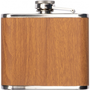 Logo trade promotional products picture of: Hip flask HOOGSTRATEN 170 ml