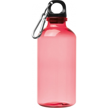 Logotrade promotional merchandise picture of: Recycled PRT bottle MECHELEN 400 ml