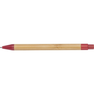 Logotrade business gift image of: Wheatstraw and bamboo ballpen HALLE