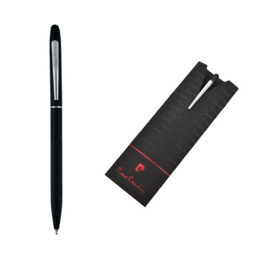 Logo trade business gift photo of: Metal ballpoint pen touch pen ADELINE Pierre Cardin