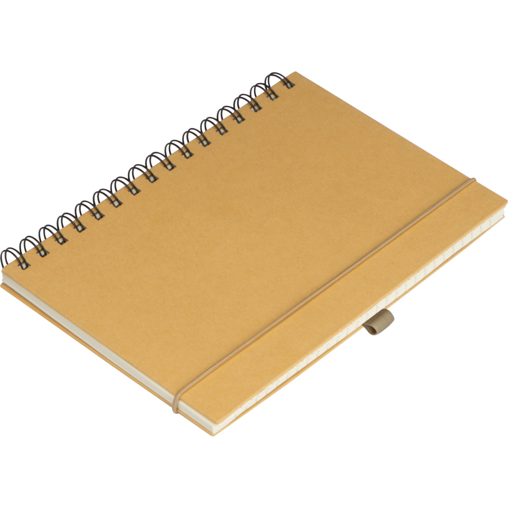 Logotrade promotional gift picture of: Cardboard notebook SILKEBORG