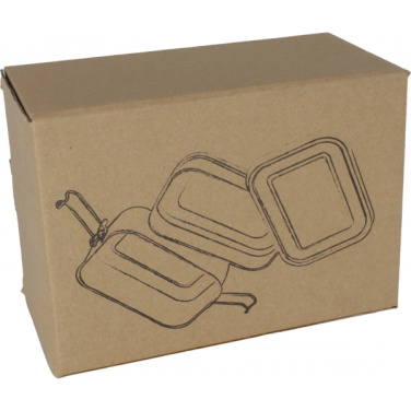 Logotrade promotional merchandise photo of: 2-level lunch box PORTO ALEGRE