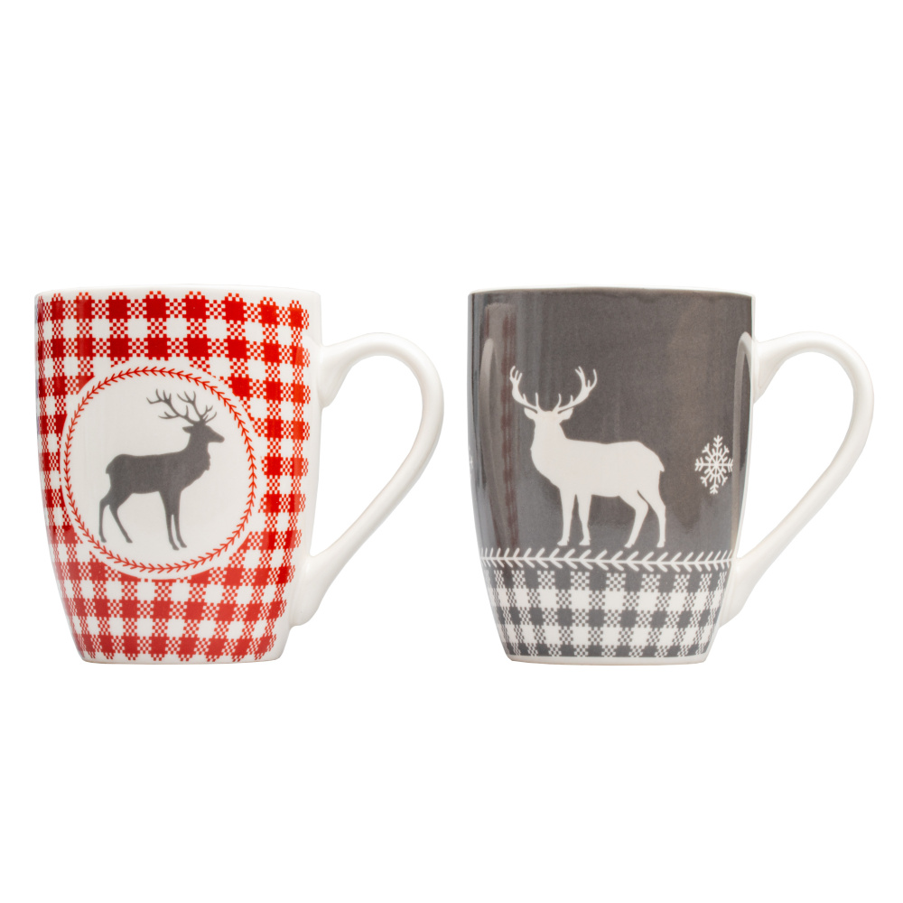 Logo trade promotional products picture of: 2 Xmas mugs ANKARA