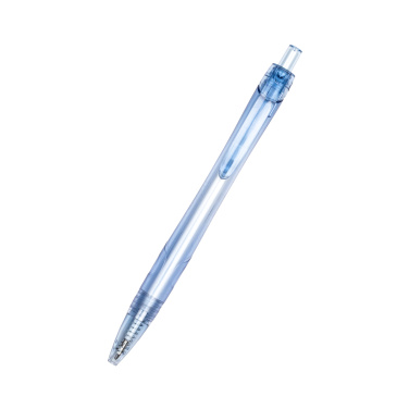 Logo trade promotional products image of: Transparent ballpen GLASGOW