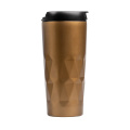 Insulating mug COMO 500 ml, gold