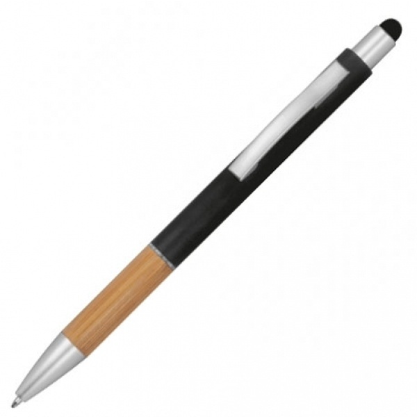 Logo trade promotional items picture of: Ballpoint with touch function TRIPOLI