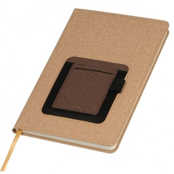 Logo trade promotional merchandise image of: A5 notebook TILBURG